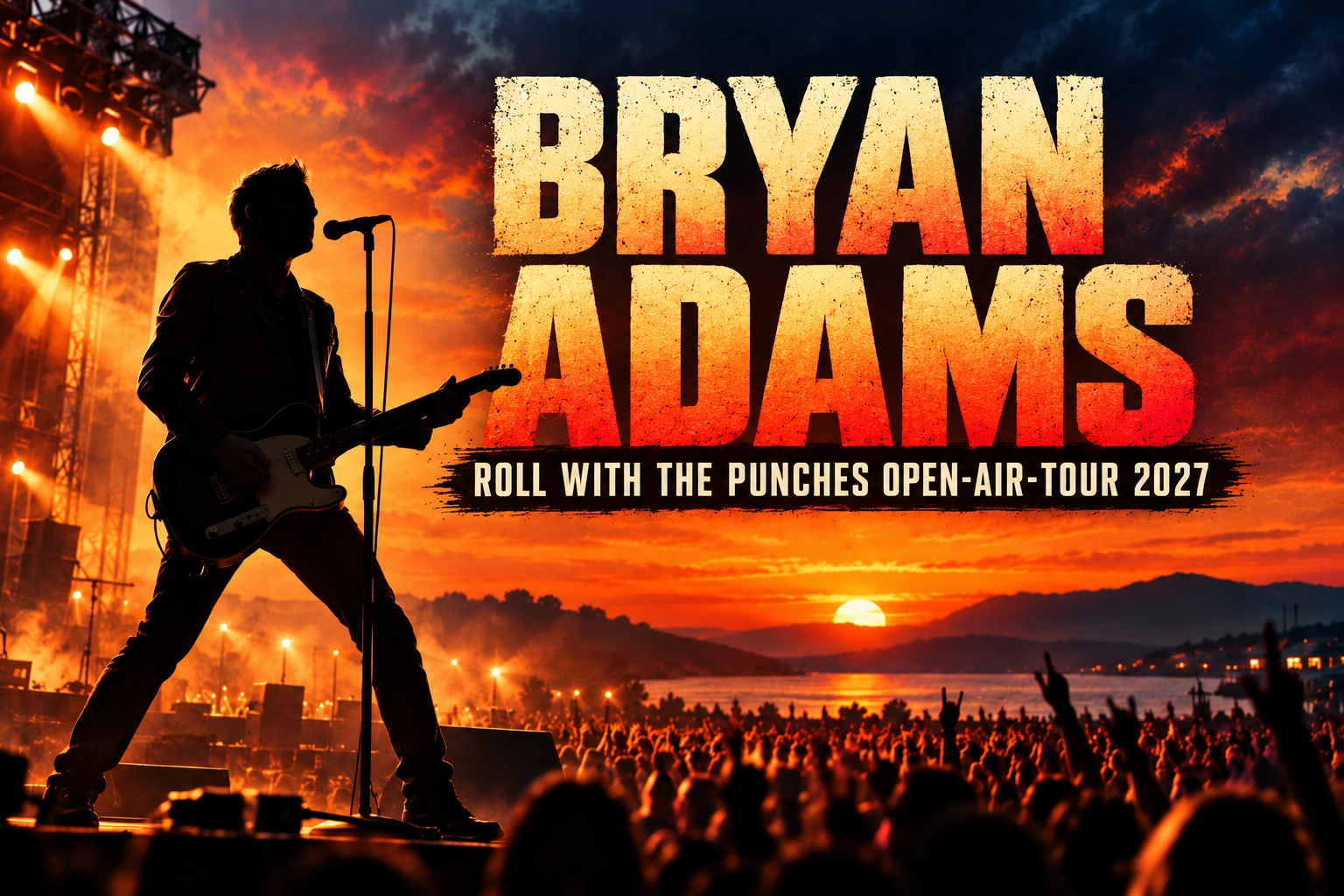 Bryan Adams Tickets - Sommerkonzerte 2027