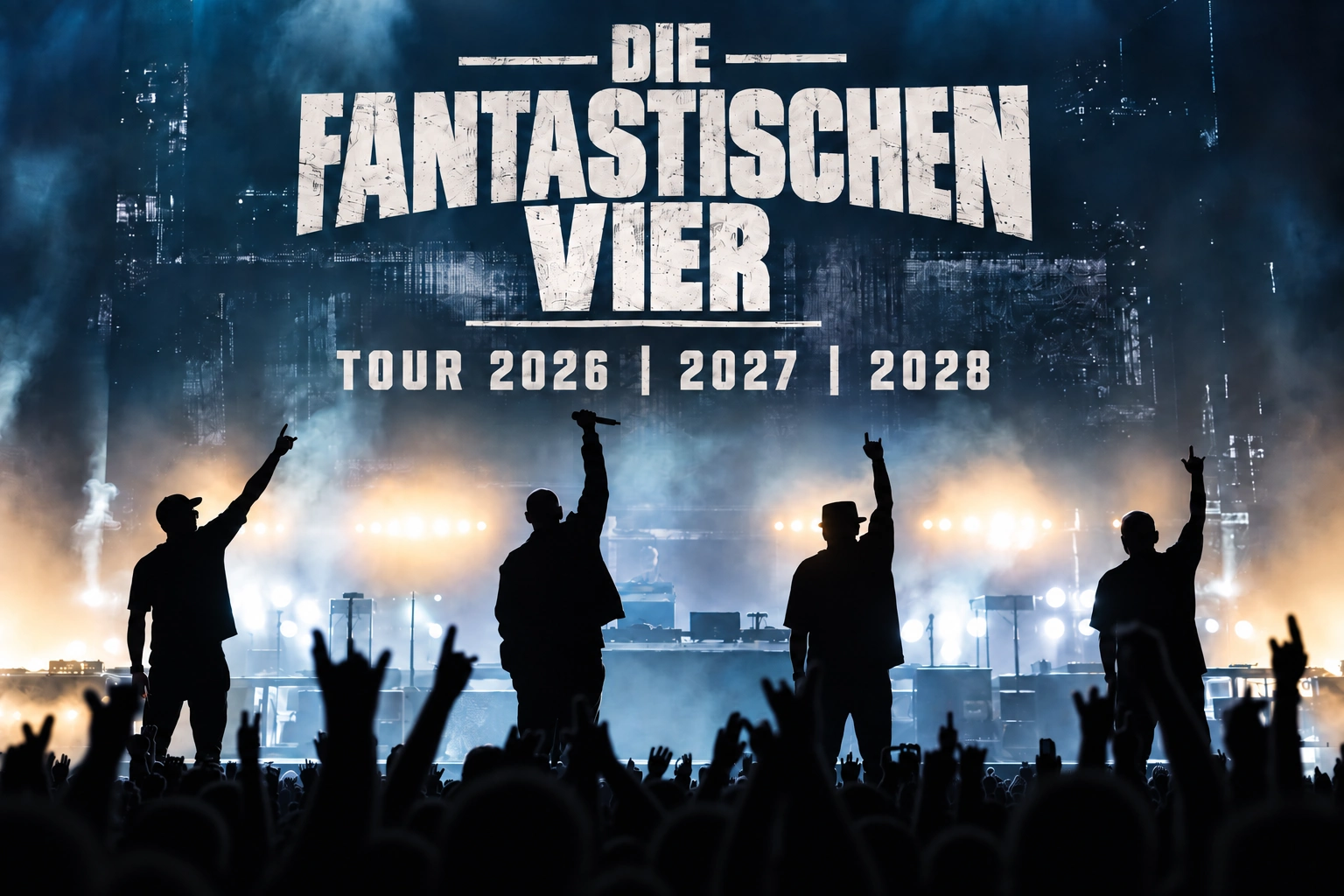 Die Fantastischen Vier Tickets – Tour 2026 & 2027 und Zusatztermine 2028