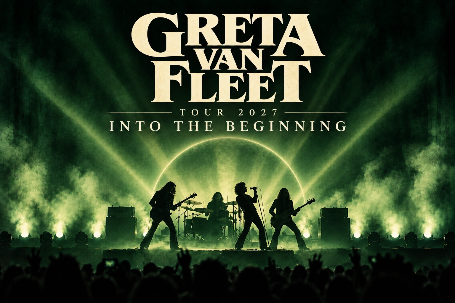 Greta Van Fleet Tickets - Tour 2027