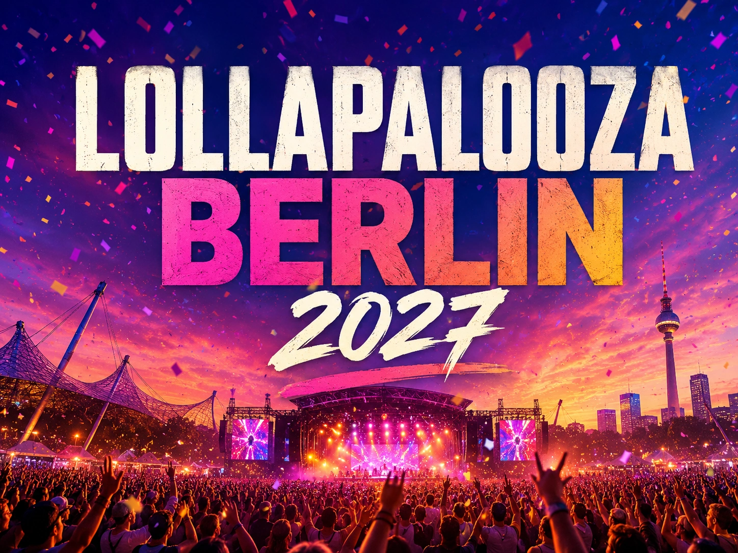 Lollapalooza Berlin 2027: Tickets, Line-up und Festival-Feeling im Olympiapark
